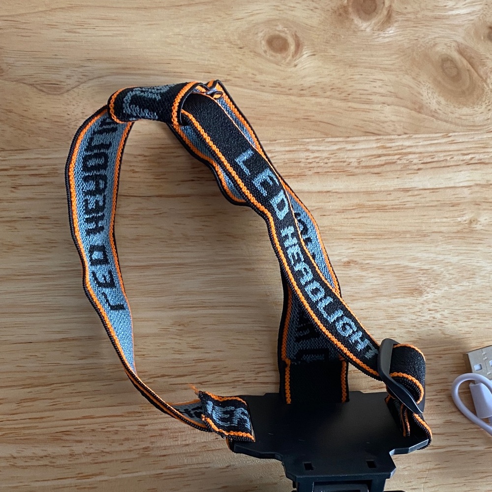 LED Headlamp with USB Charger Included - Picture 2 of 16